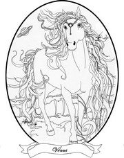 coloriage bella sara venus